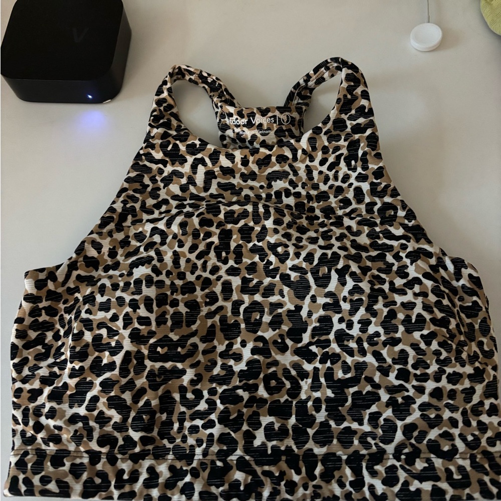 Outdoor voices bra/ crop top
